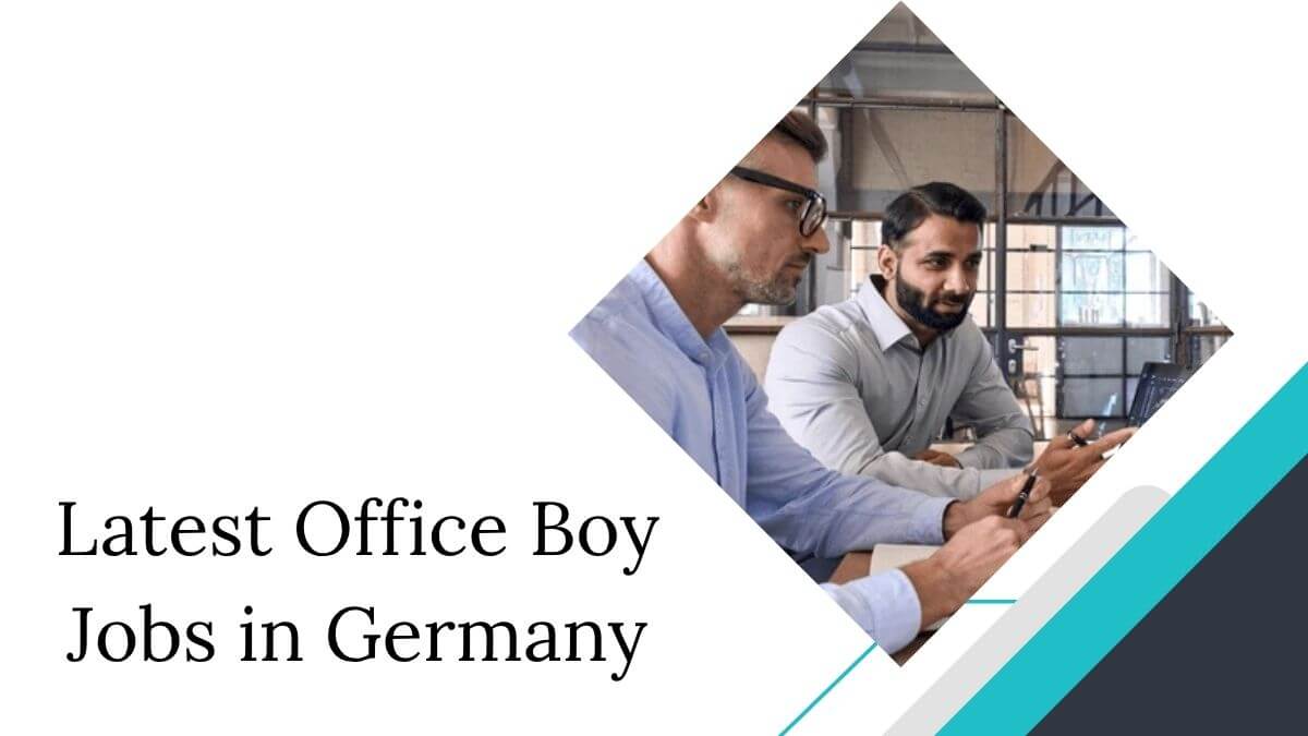 Latest Office Boy Jobs in Germany