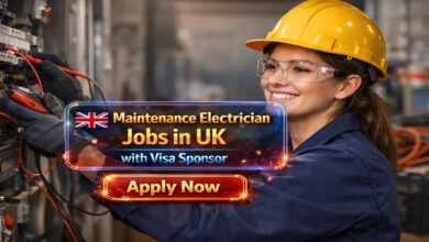 Maintenance Electrician Jobs in UK with Visa Sponsor
