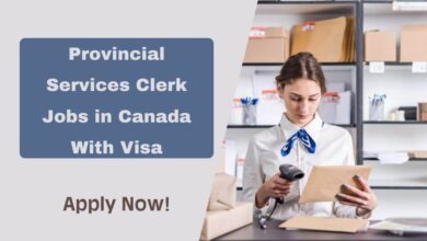 Provincial Services Clerk Jobs in Canada With Visa