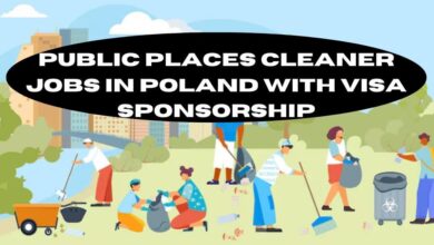 Public Places Cleaner Jobs in Poland With Visa Sponsorship