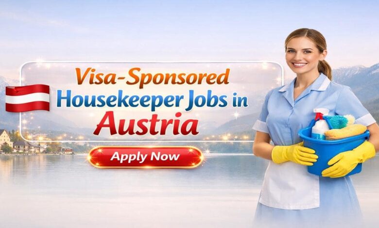 Visa-Sponsored Housekeeper Jobs in Austria
