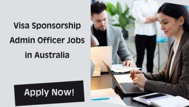 Visa Sponsorship Admin Officer Jobs in Australia