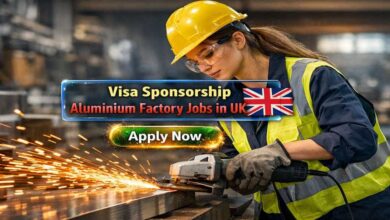 Visa Sponsorship Aluminium Factory Jobs in UK