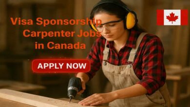 Visa Sponsorship Carpenter Jobs in Canada