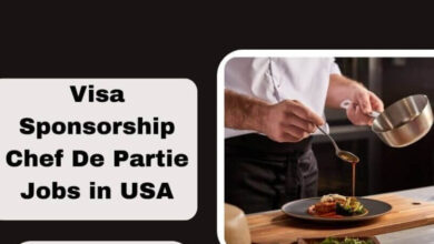Visa Sponsorship Chef De Partie Jobs in USA
