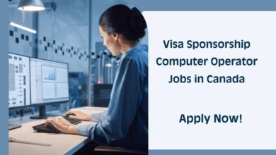 Visa Sponsorship Computer Operator Jobs in Canada