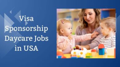 Visa Sponsorship Daycare Jobs in USA