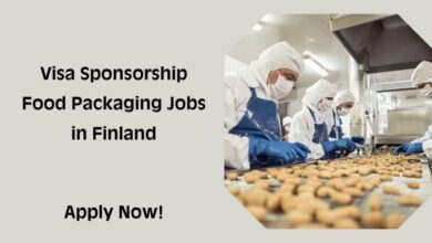 Visa Sponsorship Food Packaging Jobs in Finland