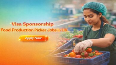 Visa Sponsorship Food Production Picker Jobs in UK
