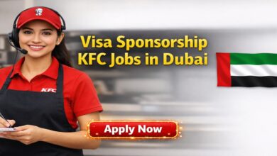 Visa Sponsorship KFC Jobs in Dubai