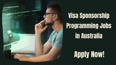 Visa Sponsorship Programming Jobs in Australia