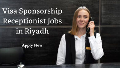 Visa Sponsorship Receptionist Jobs in Riyadh