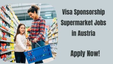 Visa Sponsorship Supermarket Jobs in Austria