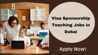 Visa Sponsorship Teaching Jobs in Dubai