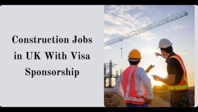 Construction Jobs in UK With Visa SponsorshipConstruction Jobs in UK With Visa Sponsorship