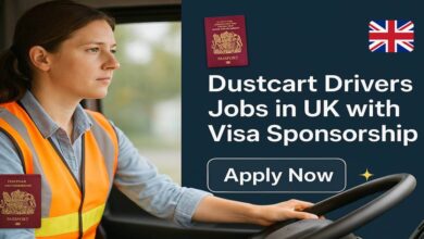 Dustcart Drivers Jobs in UK with Visa Sponsorship
