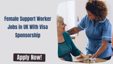 Female Support Worker Jobs in UK With Visa Sponsorship