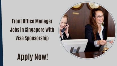 Front Office Manager Jobs in Singapore With Visa Sponsorship
