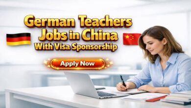 German Teachers Jobs in China With Visa Sponsorship