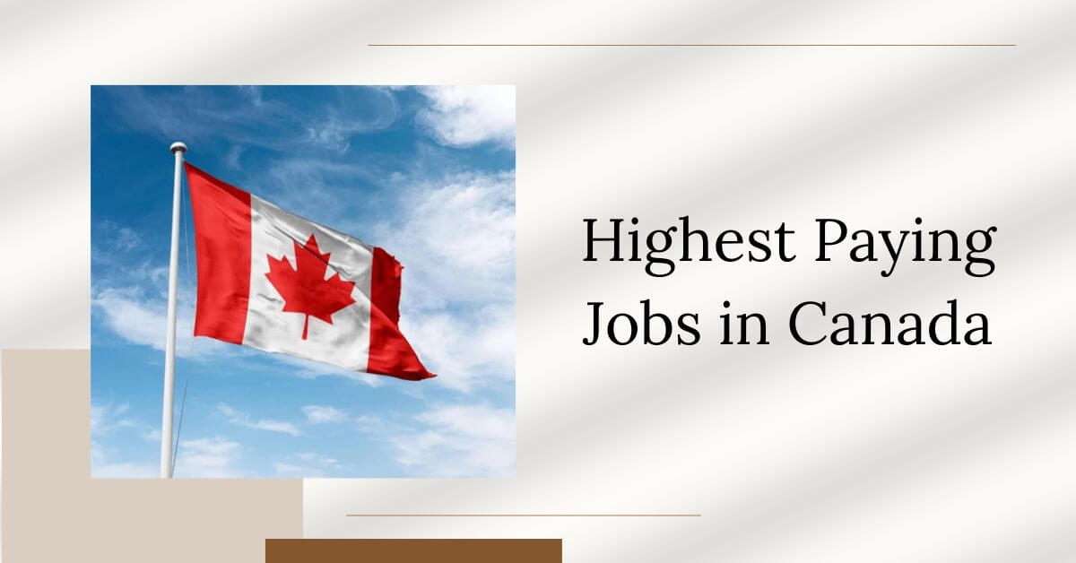 Highest Paying Jobs in Canada