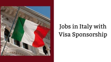 Jobs in Italy with Visa Sponsorship