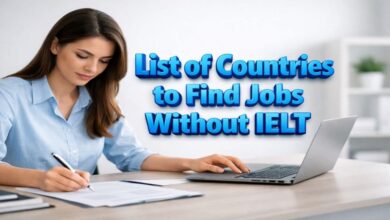 List of Countries to Find Jobs Without IELTS
