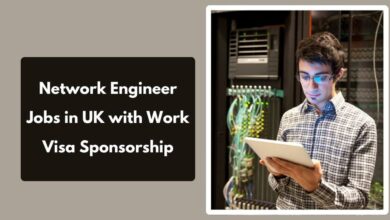 Network Engineer Jobs in UK with Work Visa Sponsorship