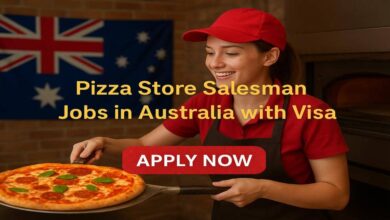 Pizza Store Salesman Jobs in Australia with Visa