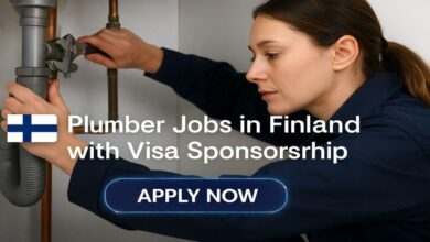 Plumber Jobs in Finland with Visa Sponsorship