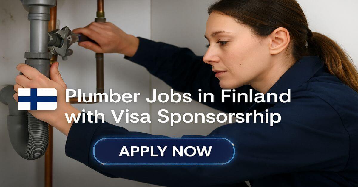Plumber Jobs in Finland with Visa Sponsorship