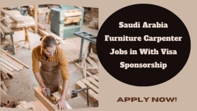 Saudi Arabia Furniture Carpenter Jobs in With Visa Sponsorship