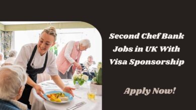 Second Chef Bank Jobs in UK With Visa Sponsorship