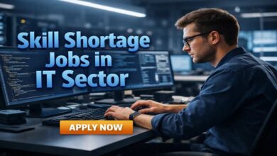 Skill Shortage Jobs in IT Sector