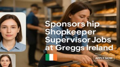 Sponsorship Shopkeeper Supervisor Jobs at Greggs Ireland
