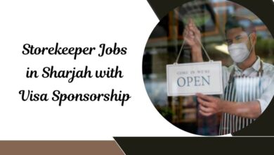 Storekeeper Jobs in Sharjah with Visa Sponsorship