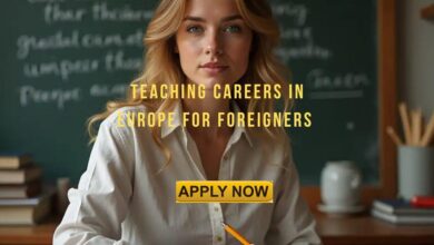 Teaching Careers in Europe for Foreigners