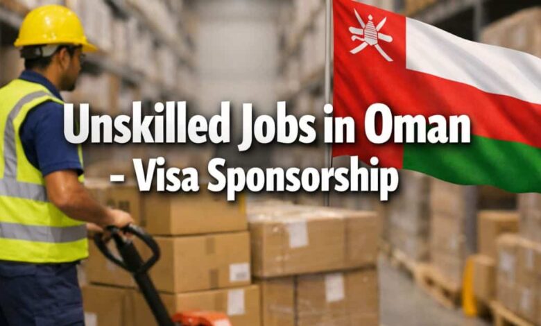 Unskilled Jobs in Oman