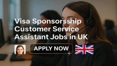 Visa Sponsorship Customer Service Assistant Jobs in UK