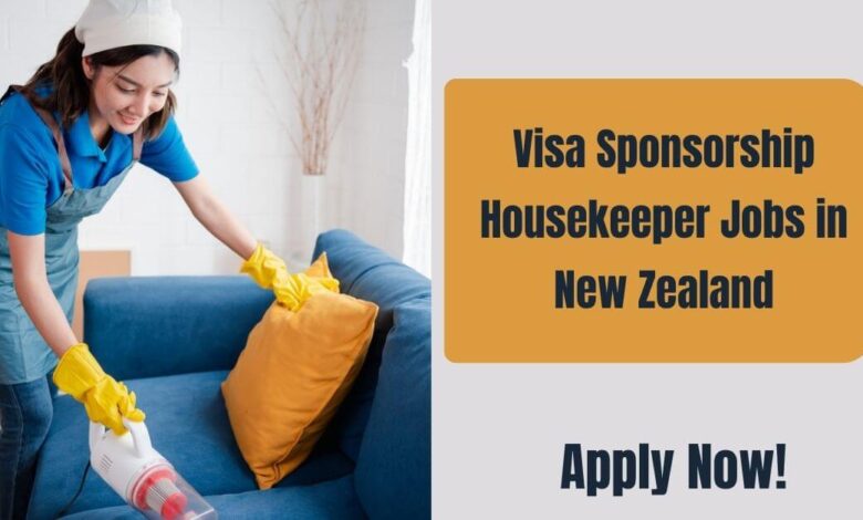 Visa Sponsorship Housekeeper Jobs in New Zealand