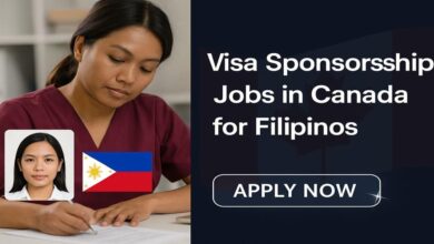 Visa Sponsorship Jobs in Canada for Filipinos