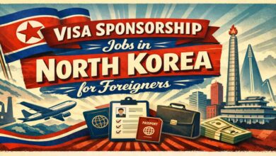 Visa Sponsorship Jobs in North Korea for Foreigners