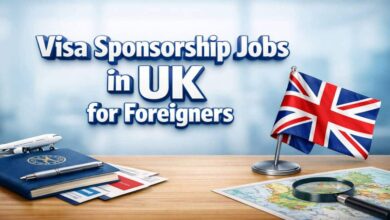 Visa Sponsorship Jobs in UK for Foreigners
