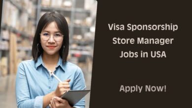 Visa Sponsorship Store Manager Jobs in USA