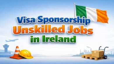Visa Sponsorship Unskilled Jobs in Ireland