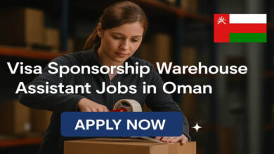Visa Sponsorship Warehouse Assistant Jobs in Oman