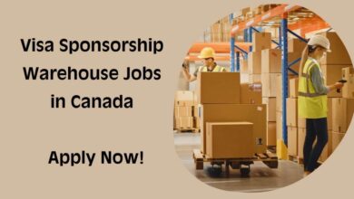 Visa Sponsorship Warehouse Jobs in Canada