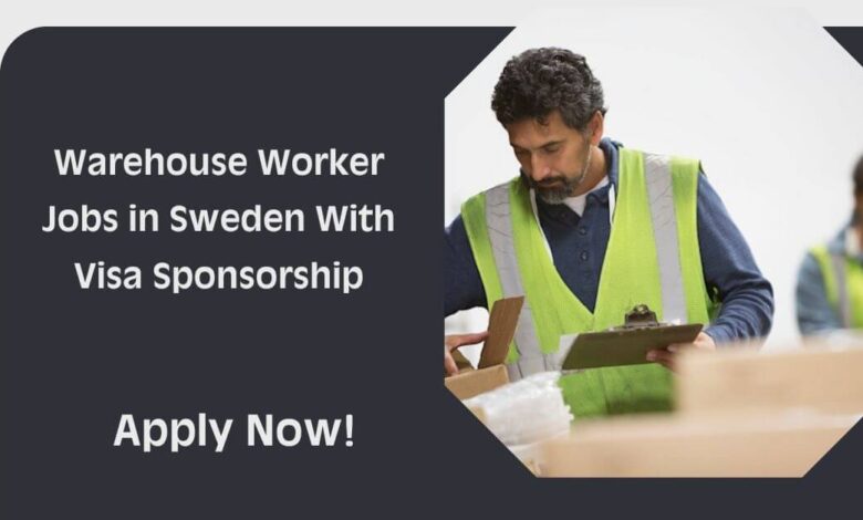 Warehouse Worker Jobs in Sweden With Visa Sponsorship
