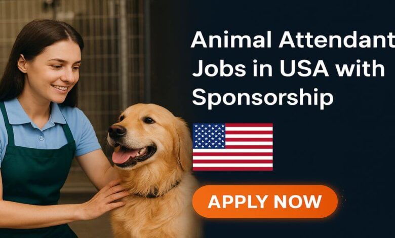 Animal Attendant Jobs in USA with Sponsorship