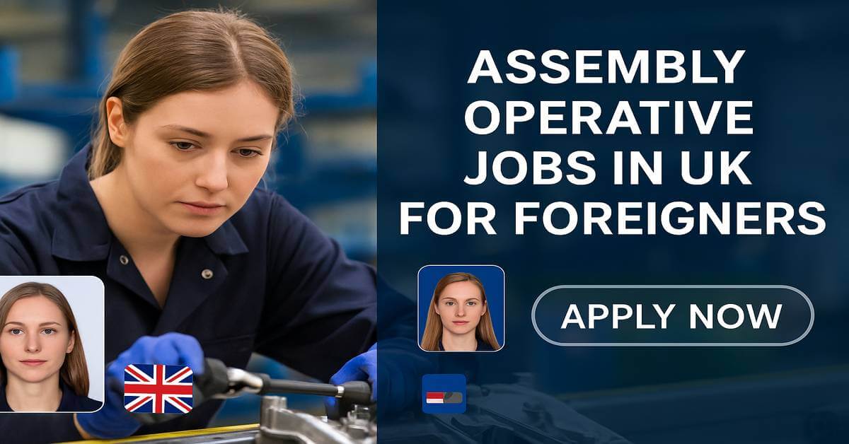 Assembly Operative Jobs in UK for Foreigners