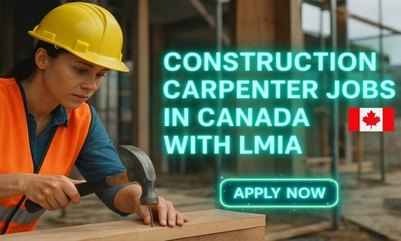 Construction Carpenter Jobs in Canada with LMIA